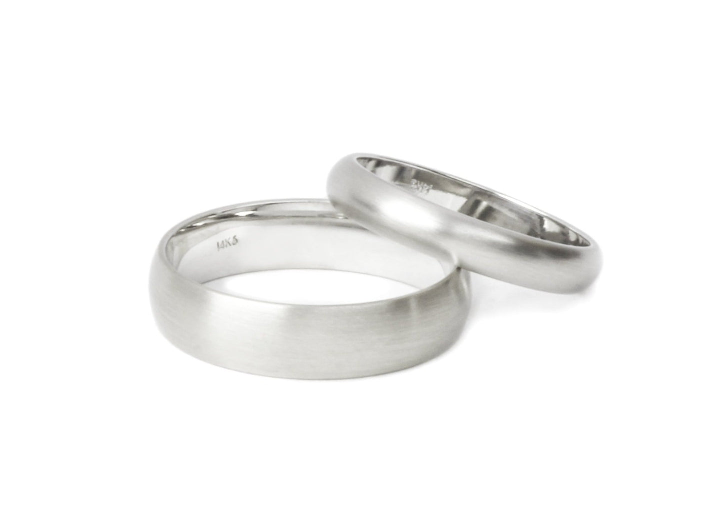 Classic 14K Bands - Couples Set
