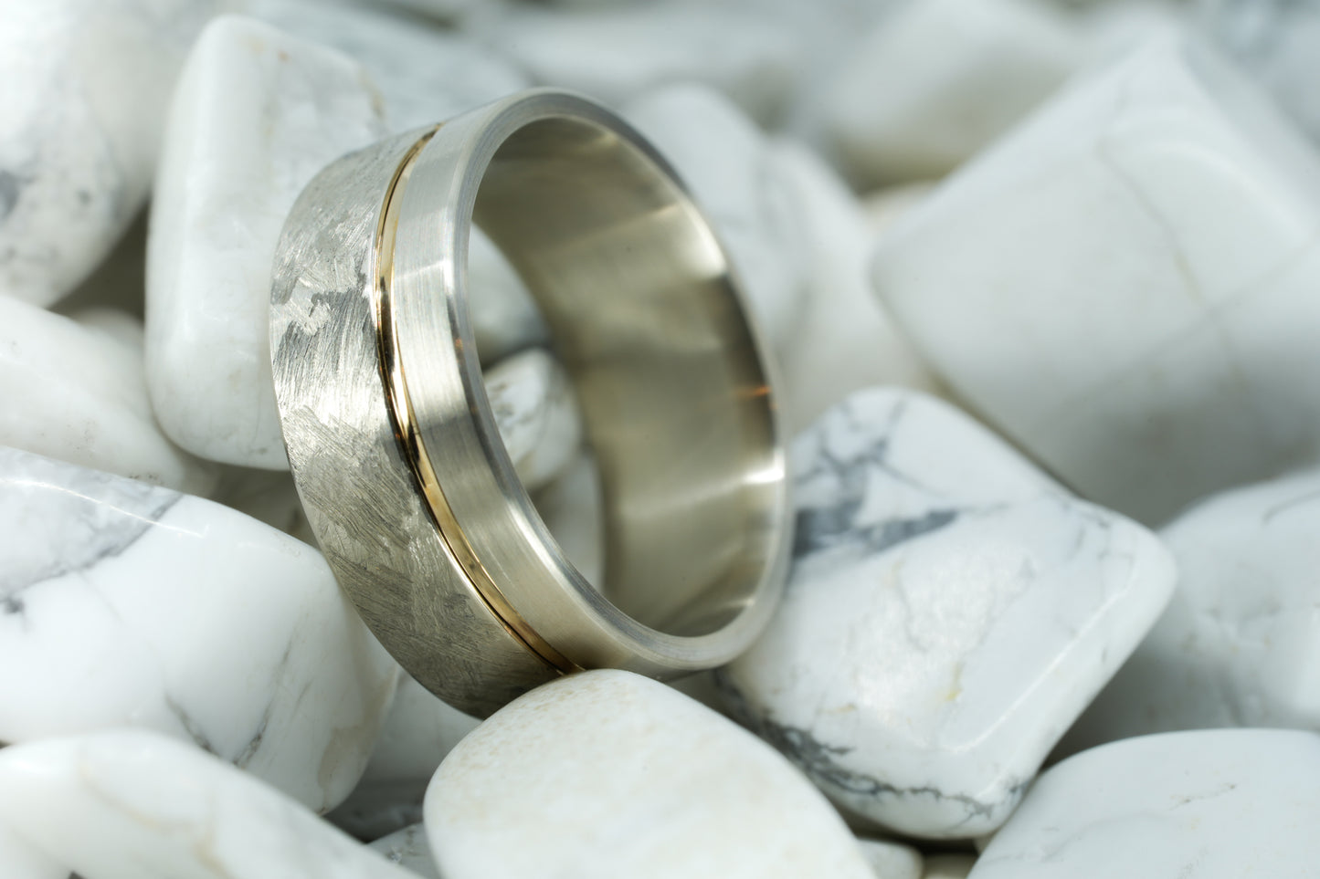 X203 Custom Ring: 14k Rae x Bevel
