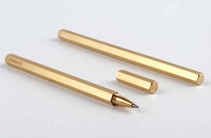 Calder Brass Pen (20 pc) .institute Groomsman Gifts