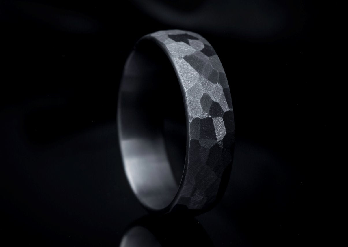 Custom-Built "Charles" Tantalum Rings 