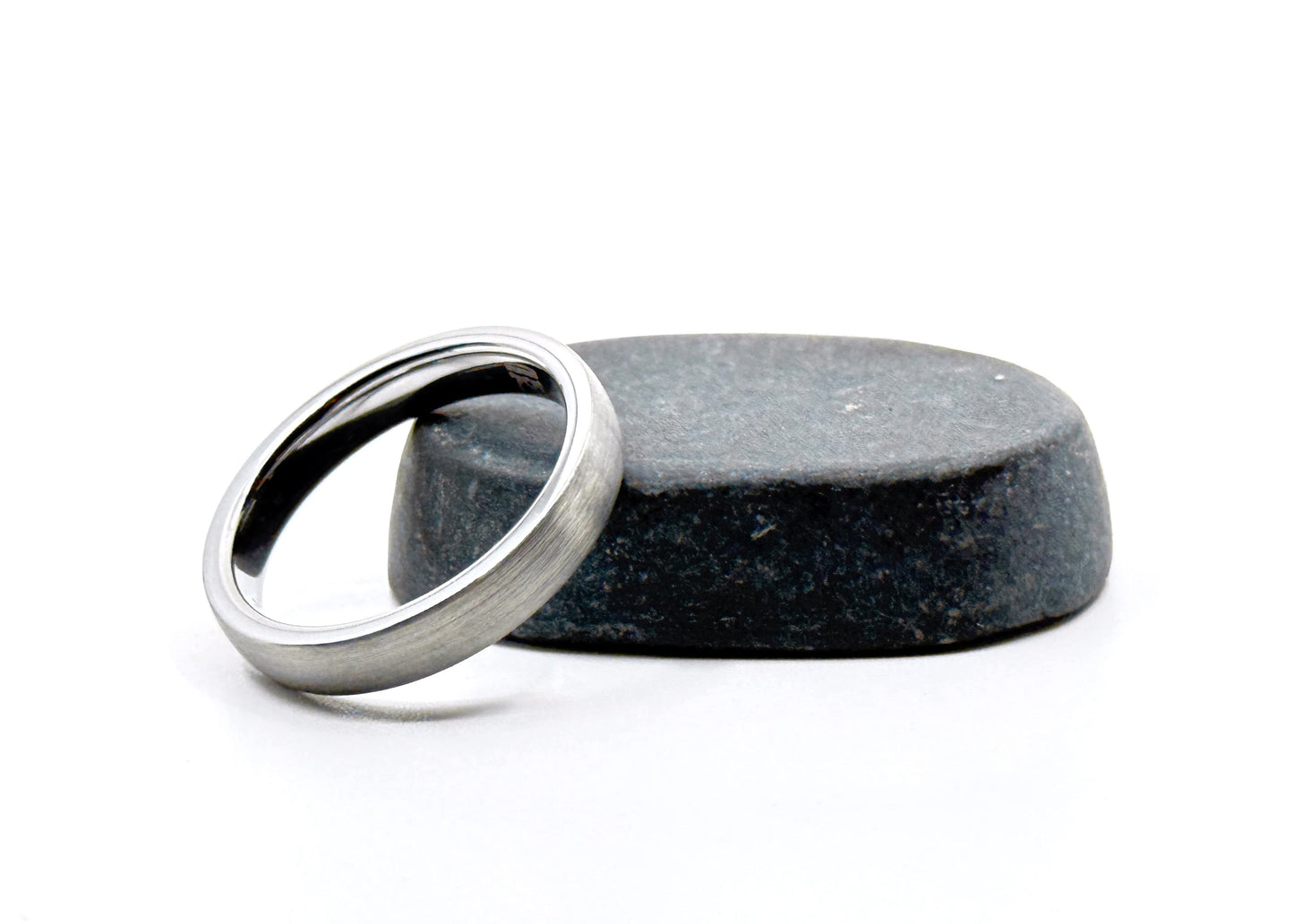 Size 9 Closeout Ring: "McQueen" Tungsten