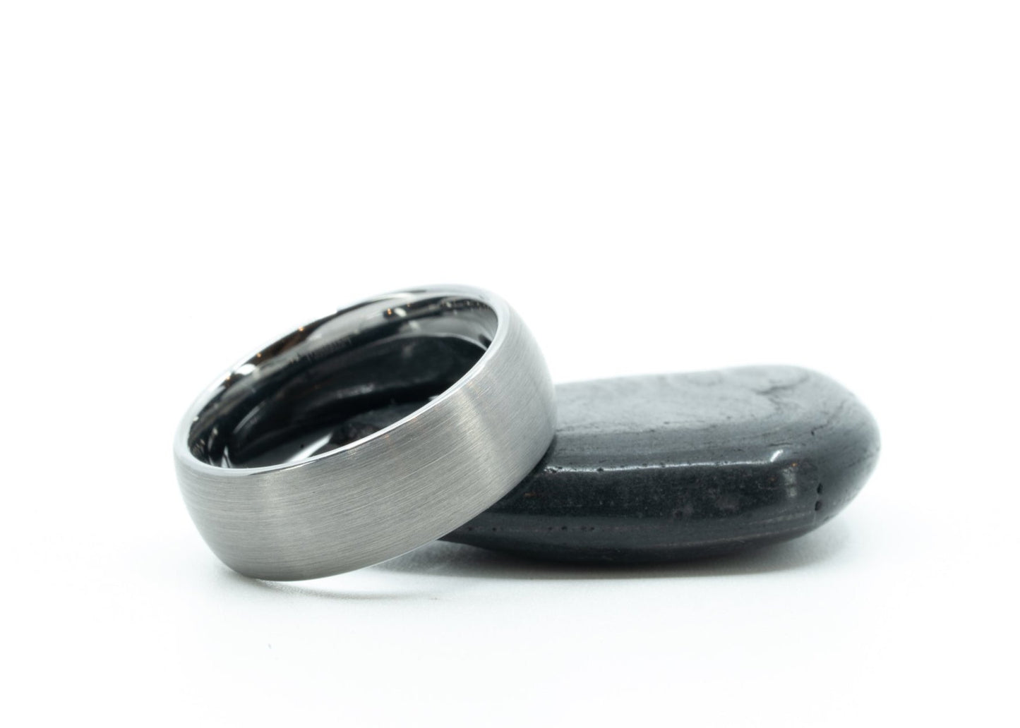 Size 9.5 Closeout Ring: "Halford" Tungsten