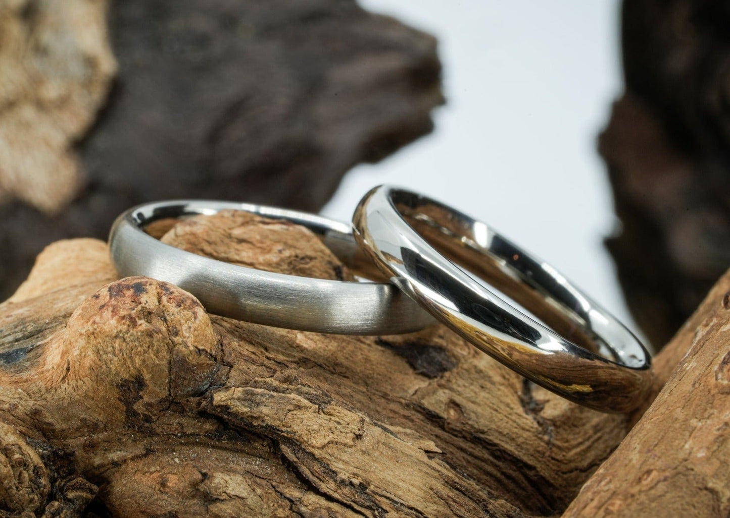 The McQueen (3mm Titanium) Ring Rings
