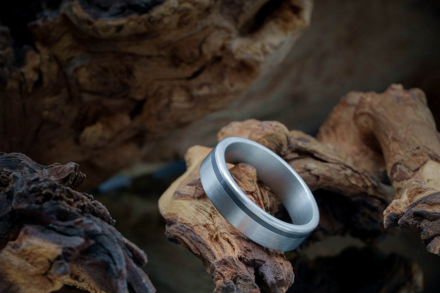 The Senna TItanium x Carbon Fiber Rings