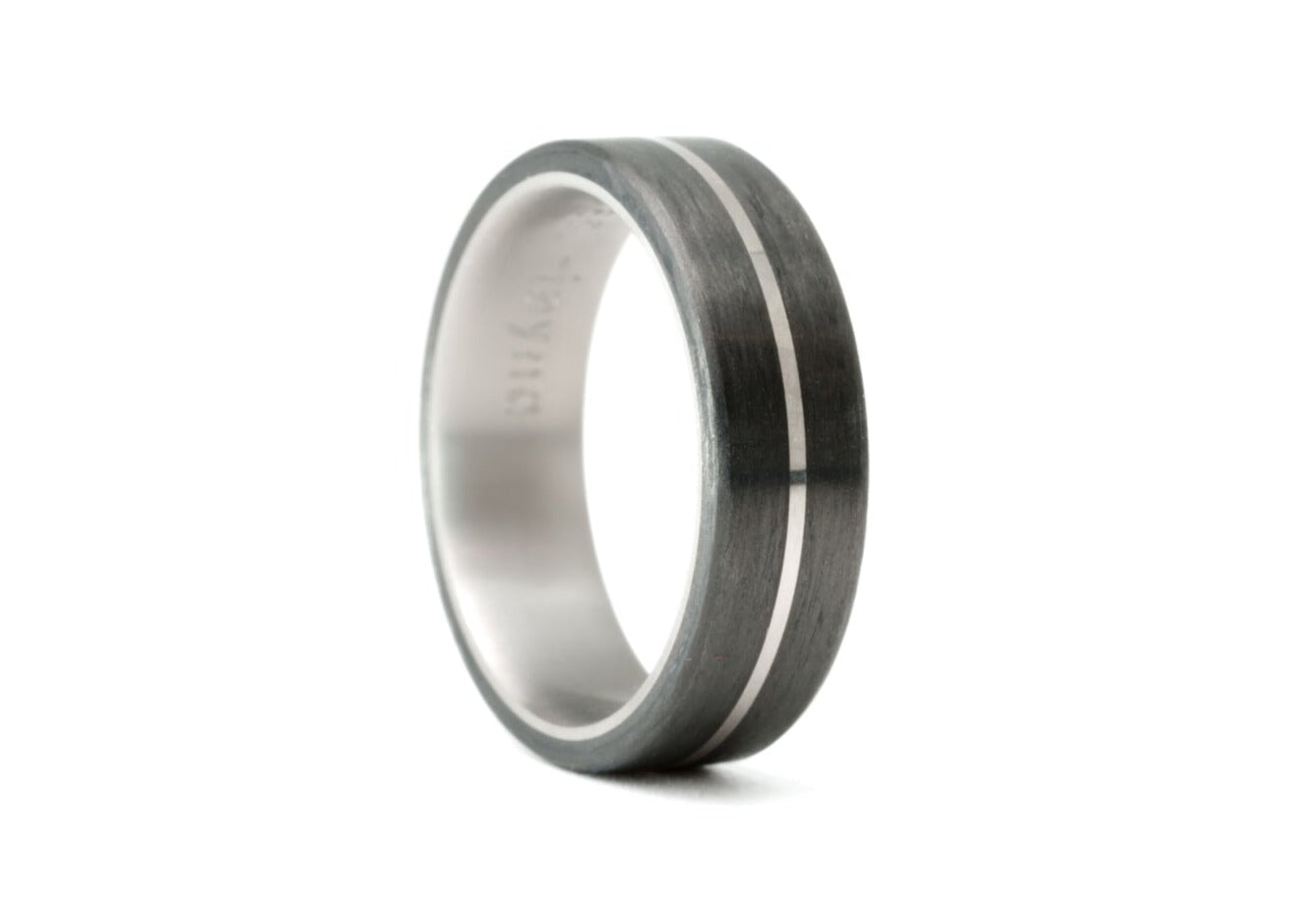The Wyndom Carbon & Titanium Ring Rings