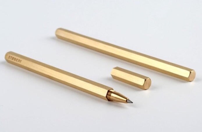 Calder Brass Pen (20 pc) .institute Groomsman Gifts 
