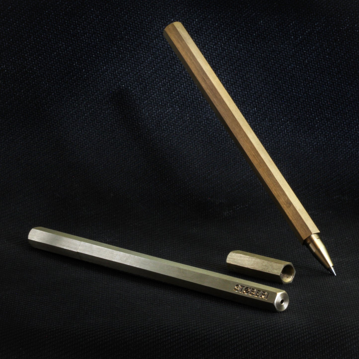 Calder Brass Pens | Custom (Diageo) Groomsman Gifts 