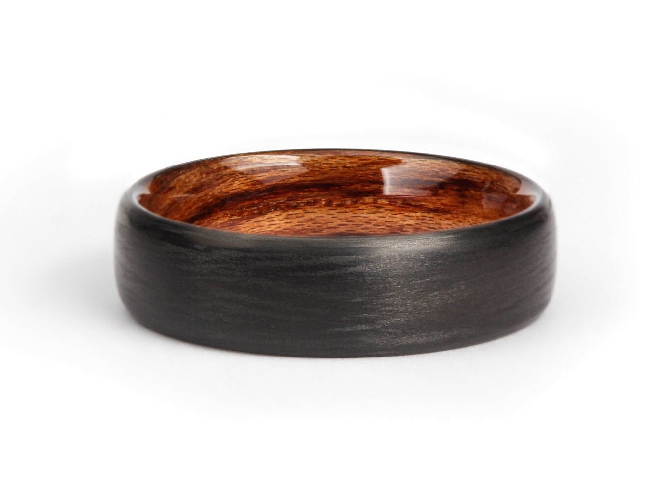 Custom "Utzon" Carbon x Wood Ring SCSTM 