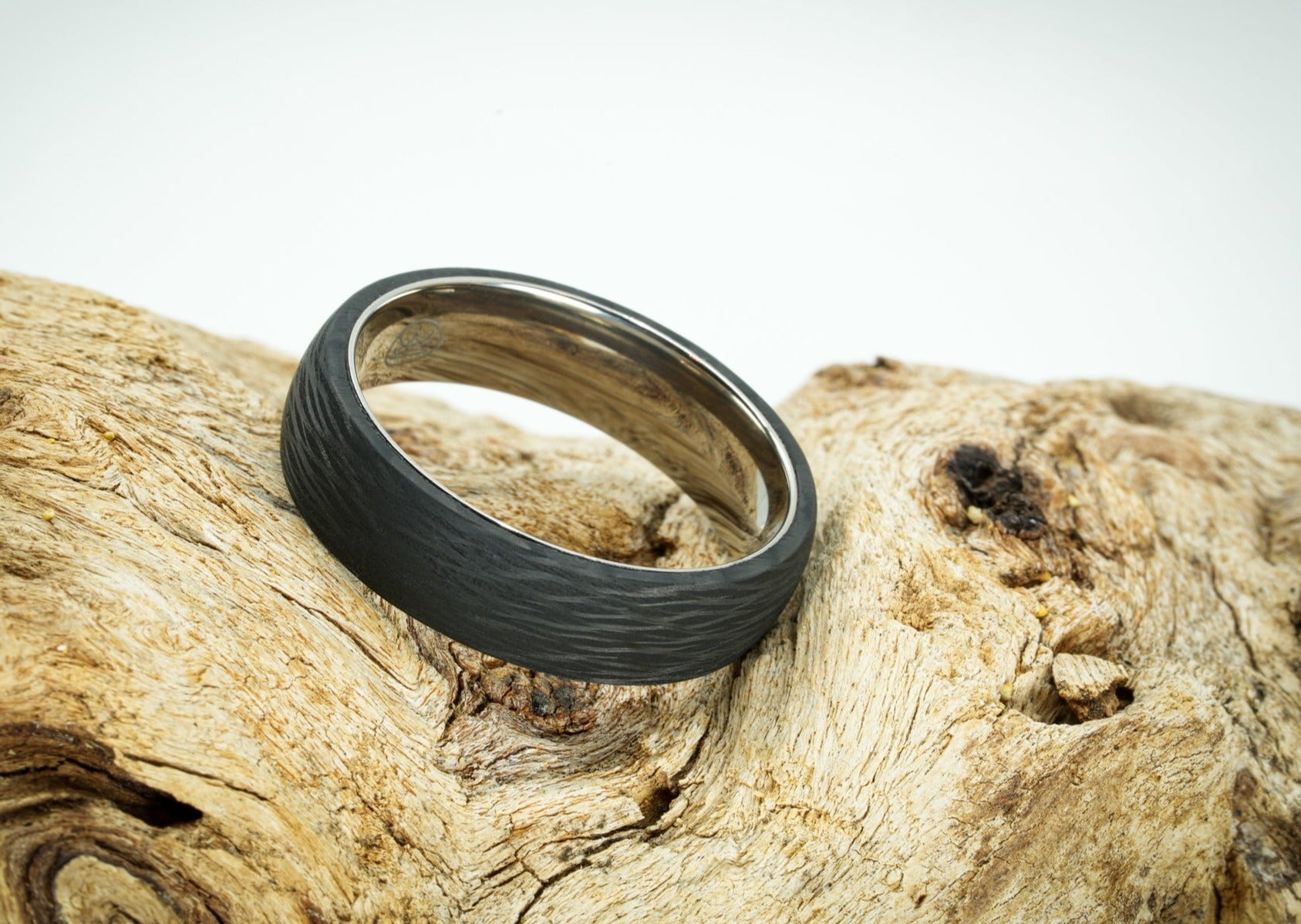 Forged Carbon & Titanium Grayson Rings 