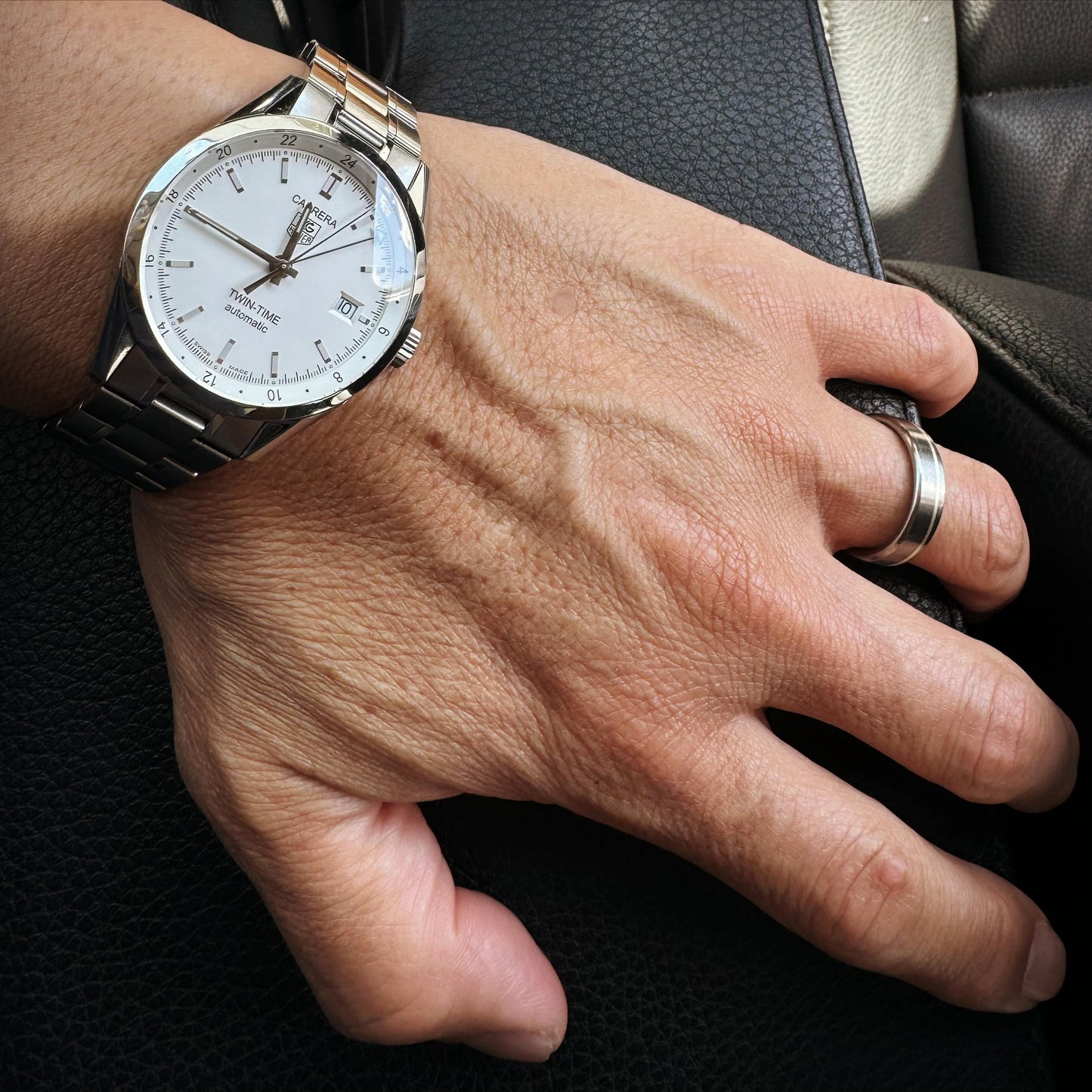 Custom-Built 14k "Eero" Titanium Ring