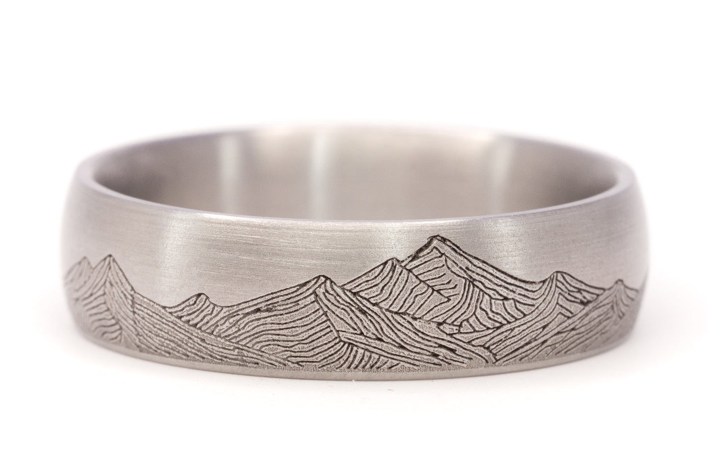 The 'Katsura' Titanium Mountain Ring