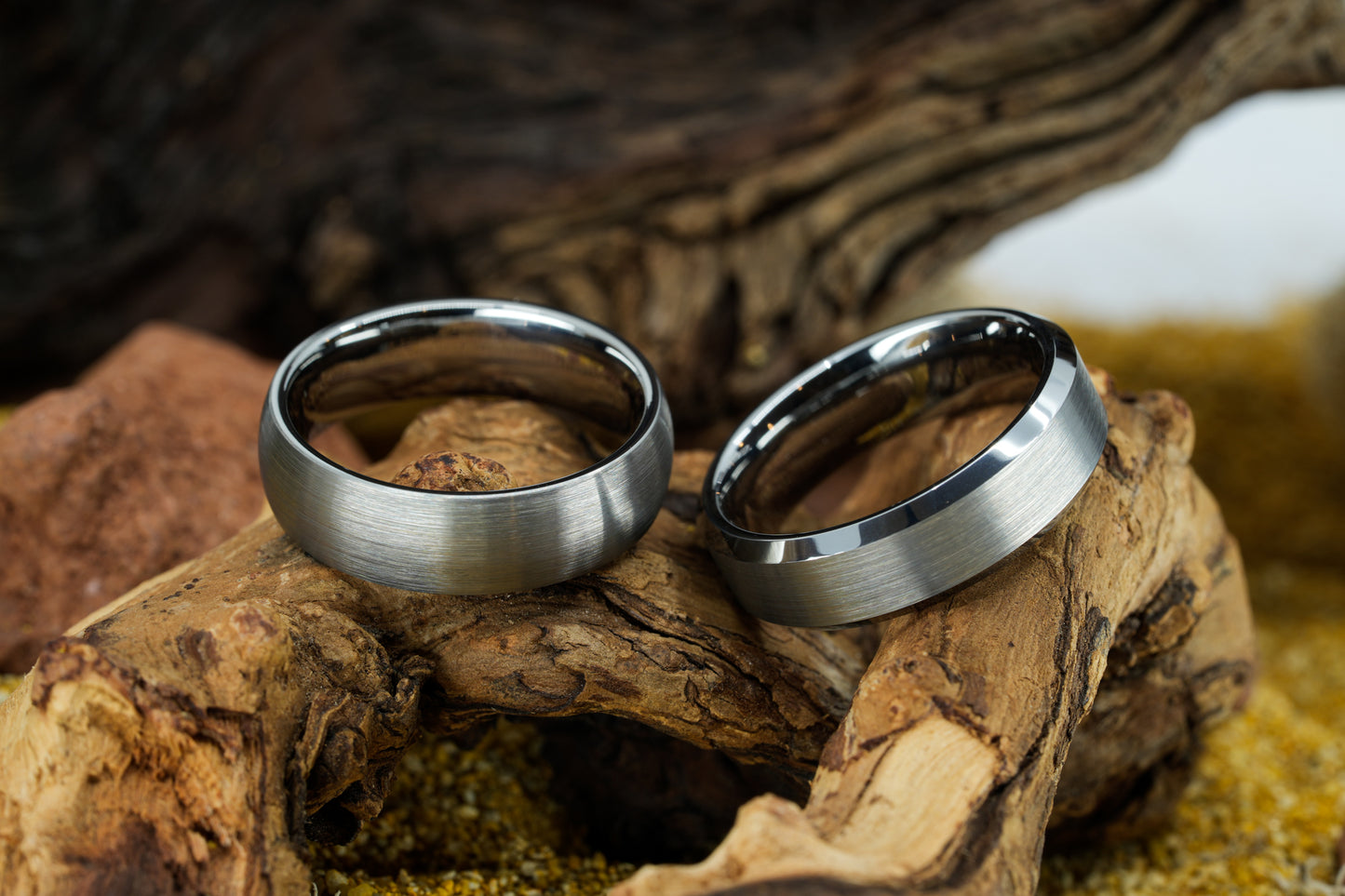 The 'Weiland' Domed Tungsten Ring