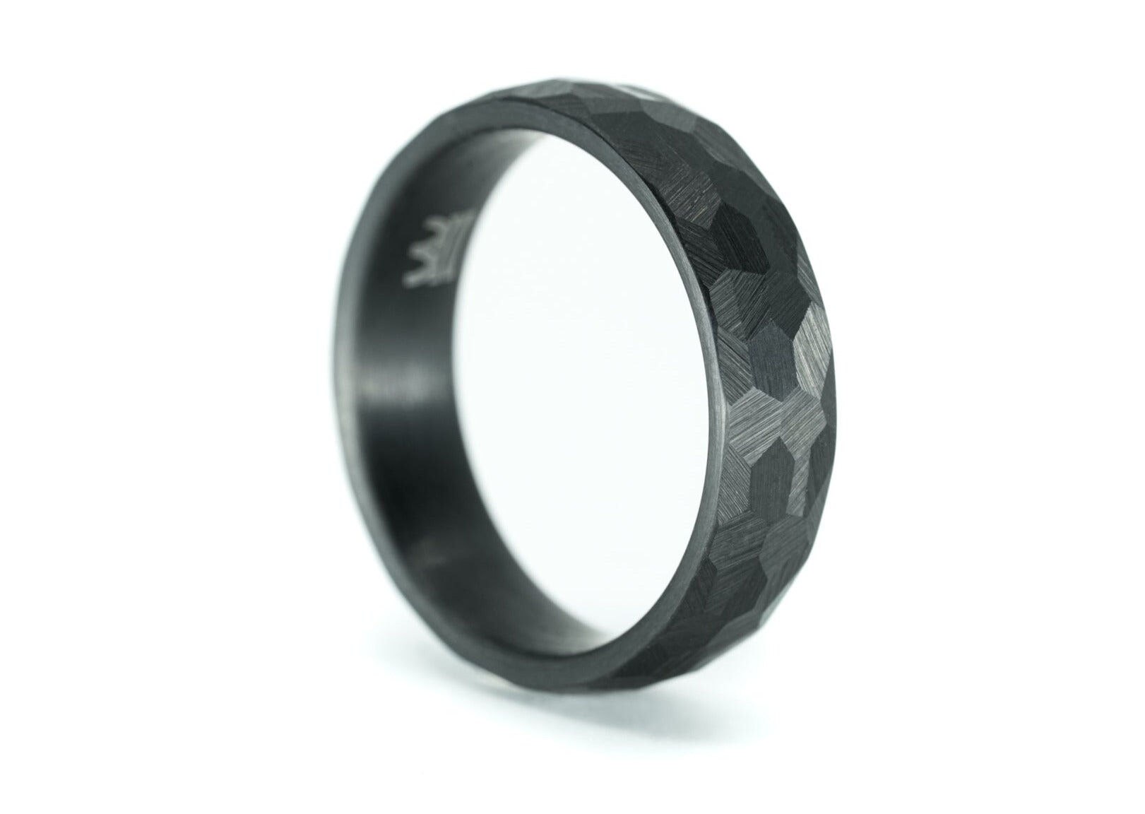 The Charles: Black Tungsten Edition Rings 