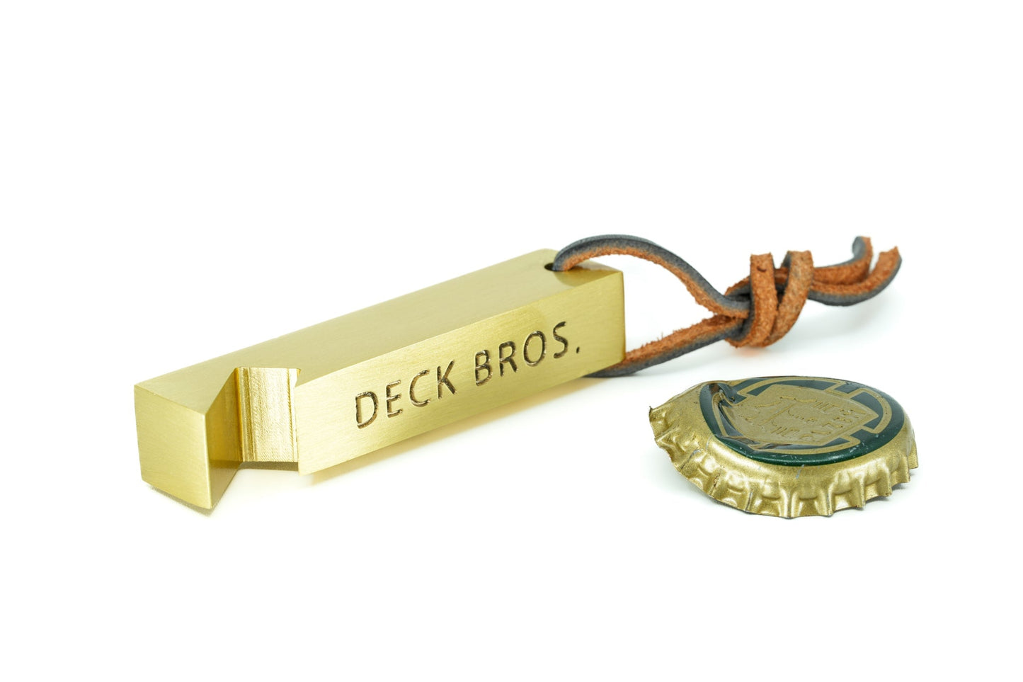 The Graves Minimalist Brass Bottle Opener Groomsman Gifts 