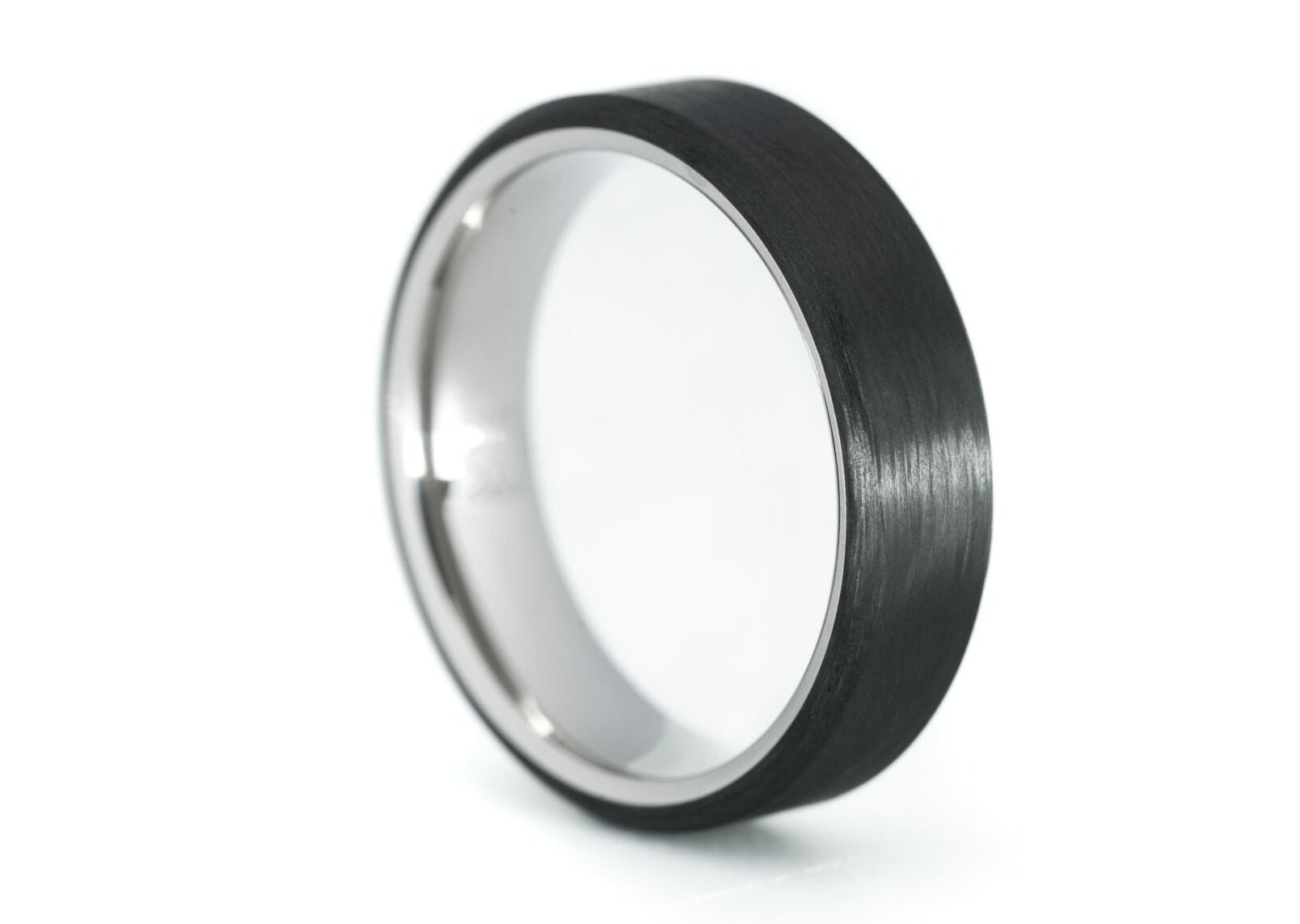 The Kristoff Carbon Fiber x Titanium Rings 