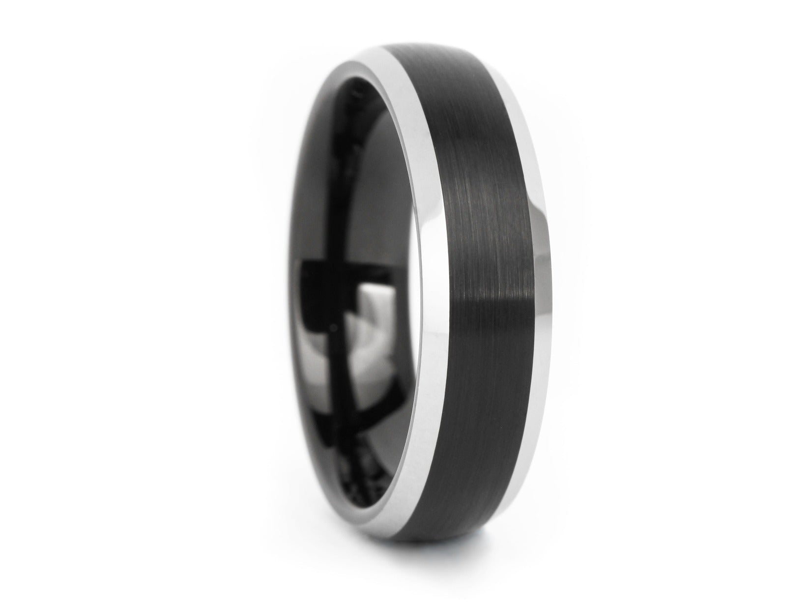The Navarro Tungsten Two-Tone Ring Rings 