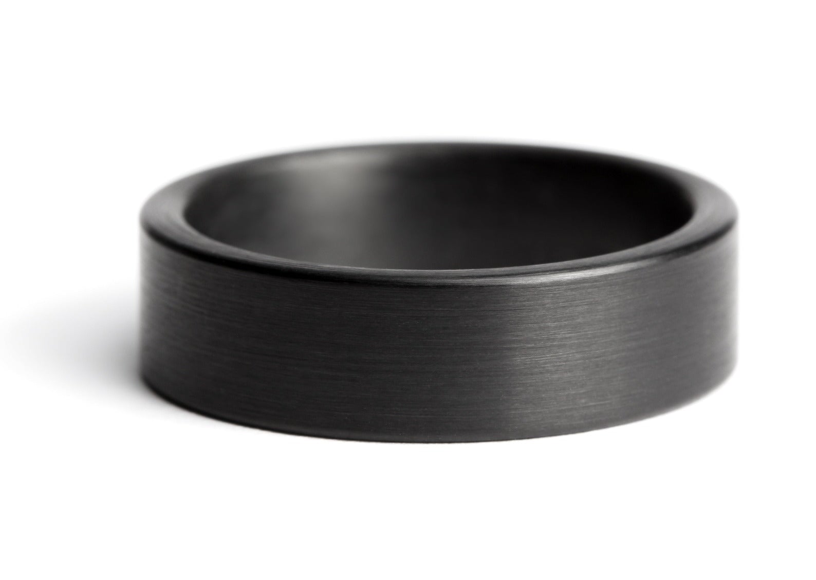 The Taro Black Tungsten Ring Rings 