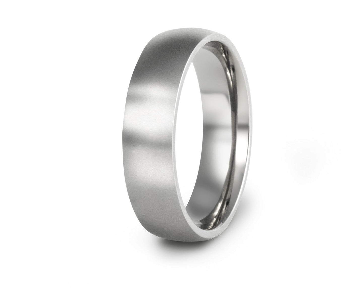 The Tillman Brushed Titanium Ring Rings 