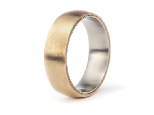 The Wilde Bronze x Titanium Rings 