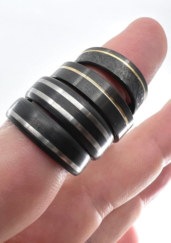 X224 Custom Ring: Carbon + 14kWG Rings 